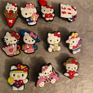 Hello Kitty Croc Charms